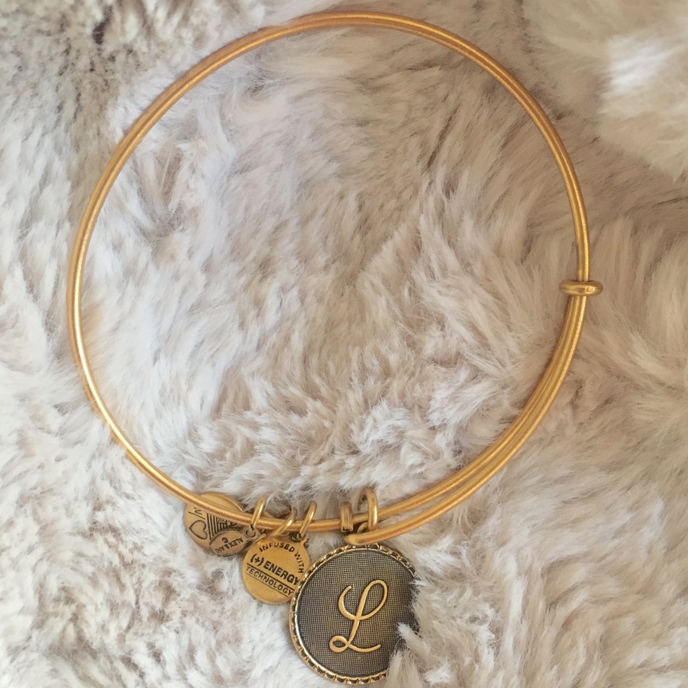 ALEX AND ANI Initial L Bracelets
